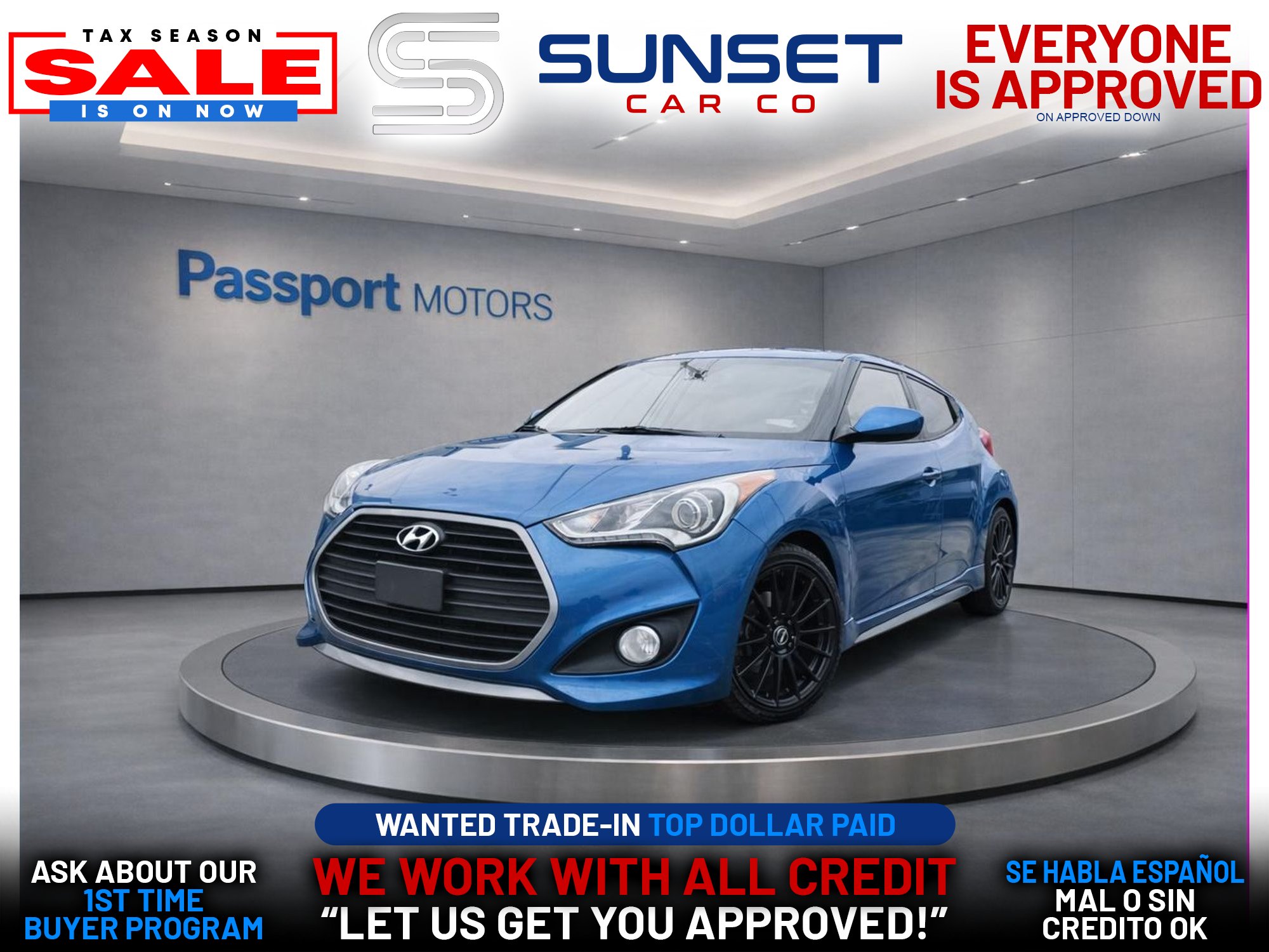 2016 Hyundai VELOSTER Turbo Rally Edition 3dr Coupe
