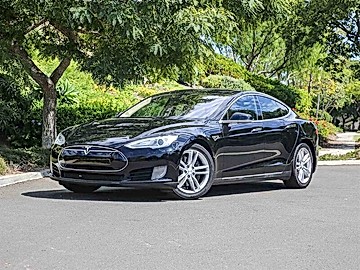 BLACK, 2013 TESLA MODEL S Image 