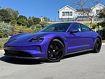 PURPLE, 2025 PORSCHE TAYCAN Image 