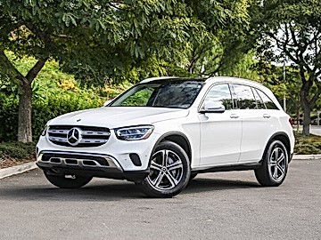 WHITE, 2021 MERCEDES-BENZ GLC Image 