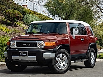 RED, 2008 TOYOTA FJ CRUISER Image 
