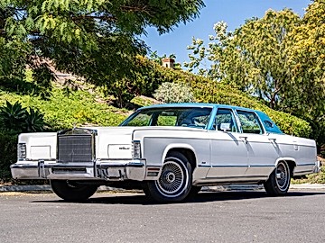 WHITE, 1979 LINCOLN CONTINENTAL Image 