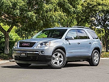 BLUE, 2008 GMC ACADIA Image 