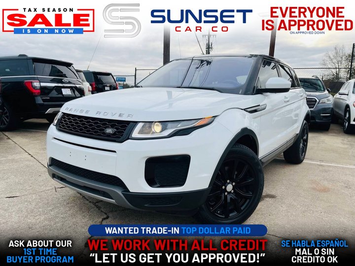 White, 2018 Land Rover Range Rover Evoque Image 