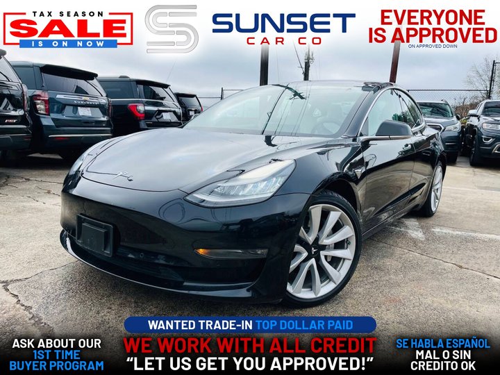 Black, 2018 Tesla Model 3 Image 