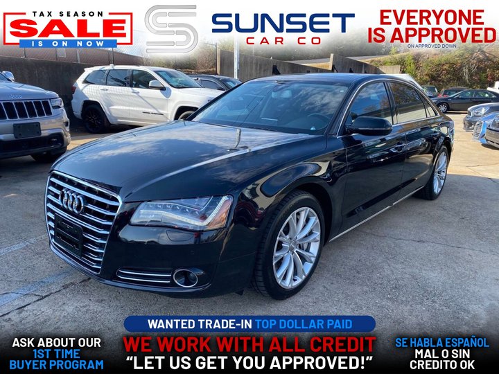 Black, 2012 Audi A8 L Image 