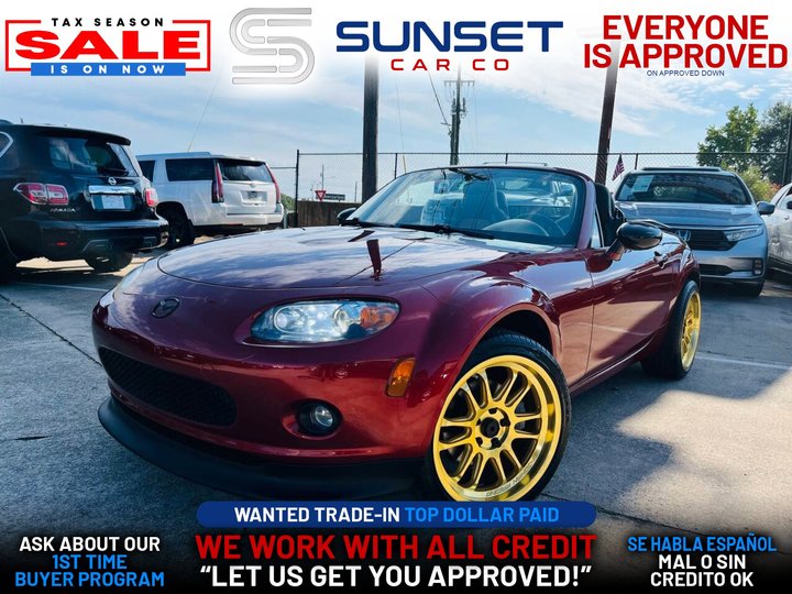 Burgundy, 2007 Mazda MX-5 Miata Image 