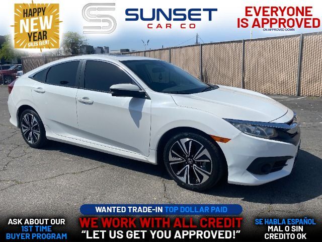 2016 HONDA CIVIC for sale in SANTA ANA