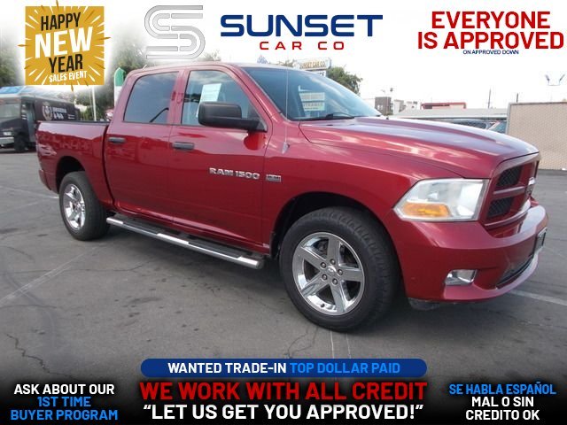 2012 RAM 1500 CREW CAB for sale in SANTA ANA