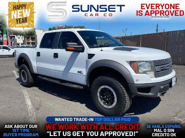 2011 FORD F150 SUPERCREW CAB for sale in SANTA ANA