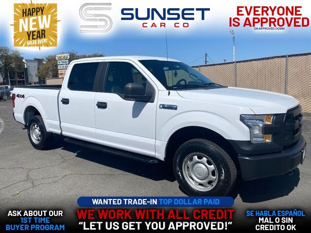 2016 FORD F150 SUPERCREW CAB for sale in SANTA ANA